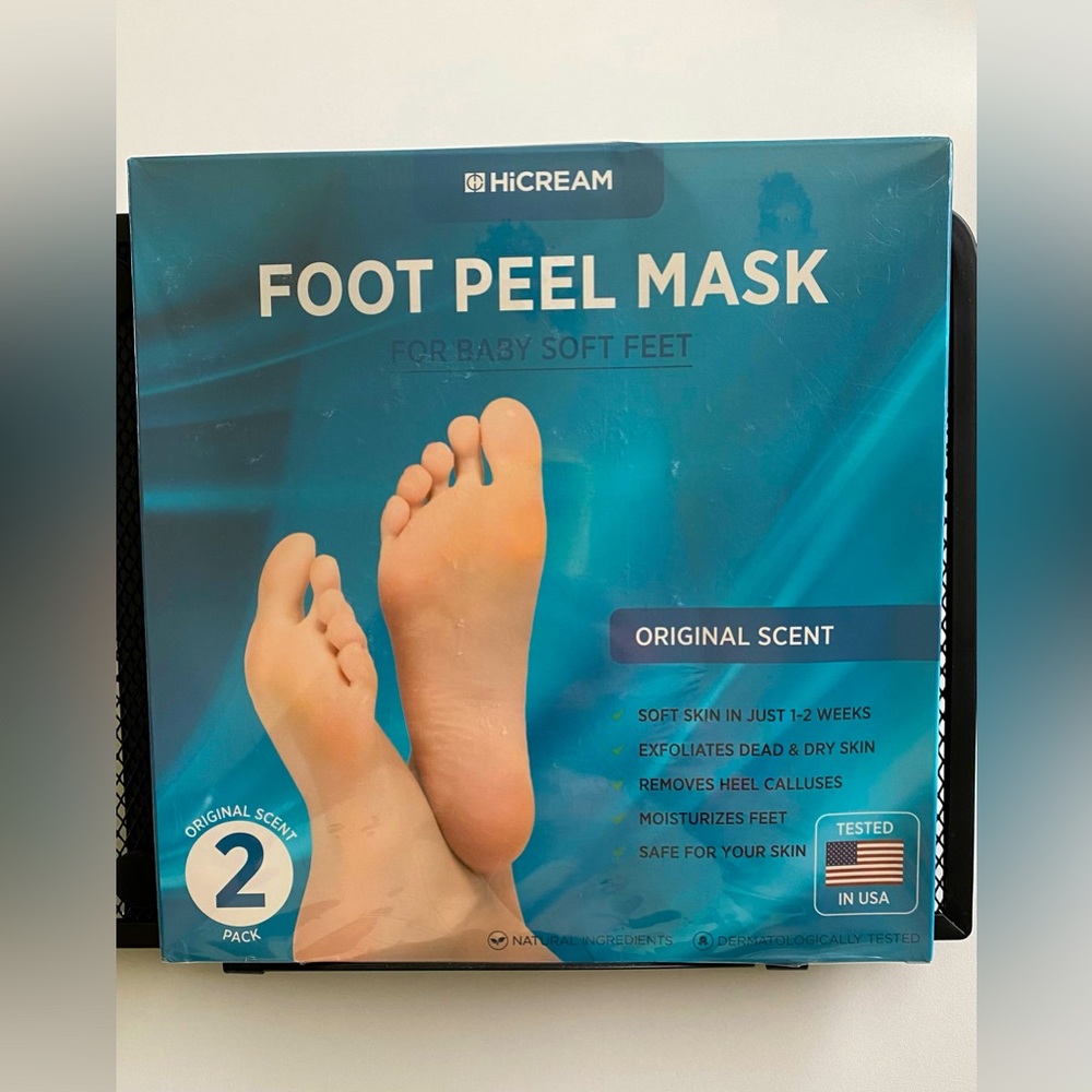 HiCream Foot Peel Mask 2 Pack